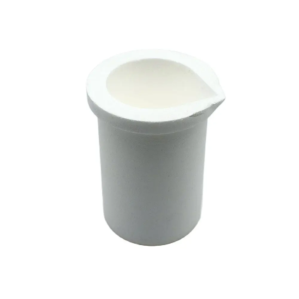 Тигель плавильный кварцевый для платины золота серебра меди алюминия 2