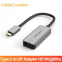 cablecreation usb c to displayport adapter hd8k30hz type c to dp cable adapter work for oculus rift macbook pro huawei ipad pro
