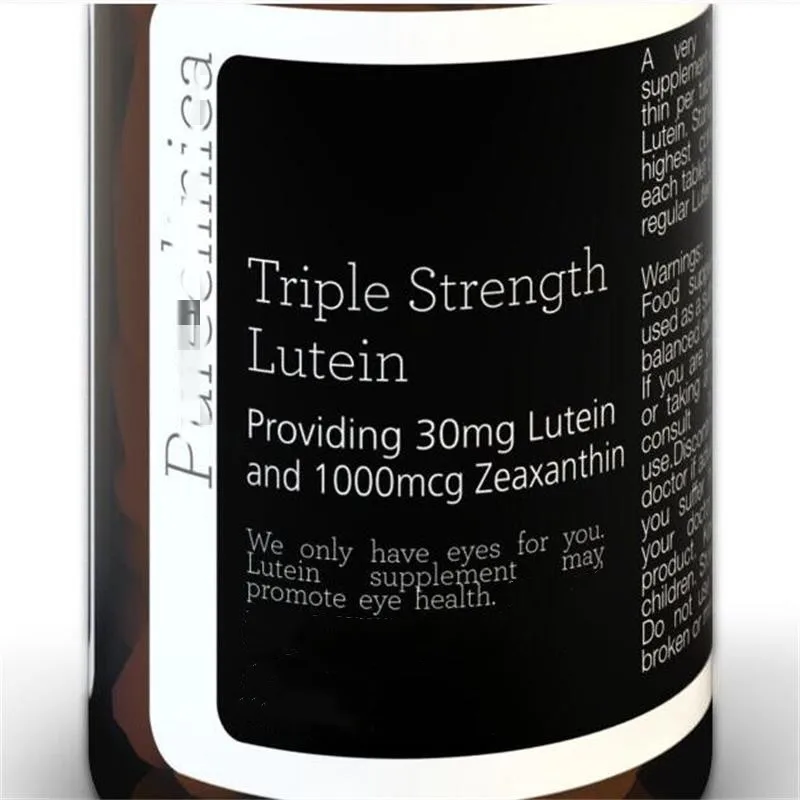 

Triple Strength Lutein - 30mg Lutein & 1000mcg Zeaxanthin Relieve eye fatigue,promote eye health