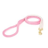 150cm dog leash round cotton dogs lead rope colorful pet long leashes belt outdoor dog walking training leads ropes