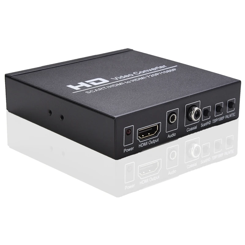 

Адаптер Scart и HD-HDMI-совместимый, поддержка коаксиального стереозвука для ноутбук с HDTV STB, штепсельная вилка стандарта Великобритании