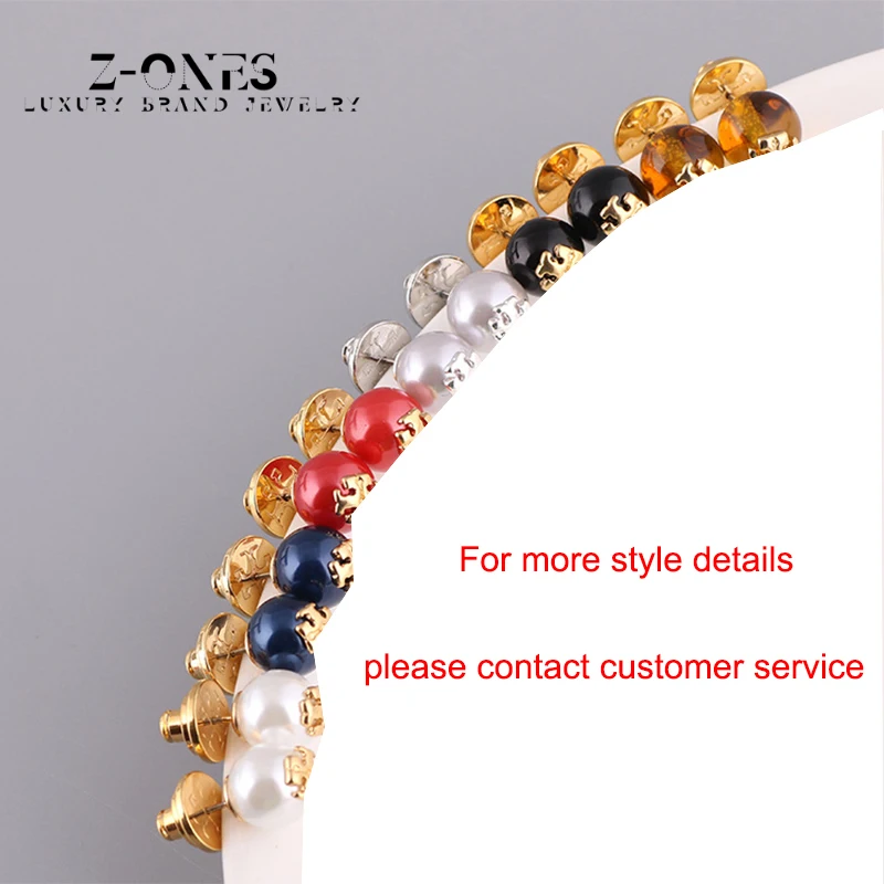 

Fashion personality ladies round cute sweet ins style simple earrings luxury brand trend trend party accessories