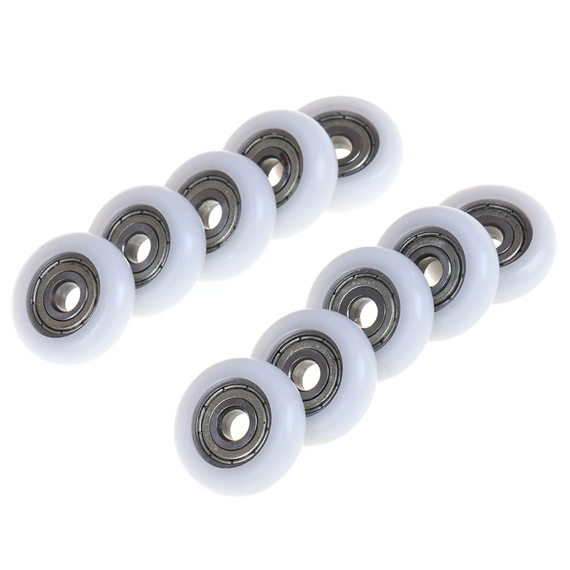

2pcs Plastic+Carbon Steel Sliding Shower Roller Wheel Bearings Door Replacement Roller Wheel Runners