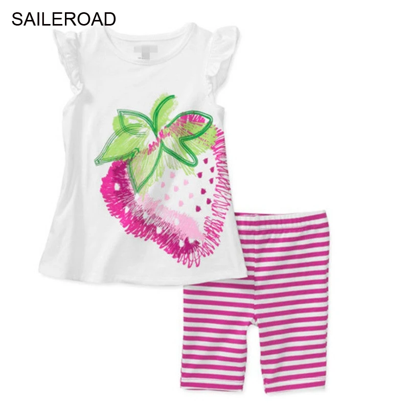 SAILEROAD/футболка с милыми собачками пижамы для девочек короткими рукавами детская