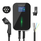 Зарядная Станция для электромобиля EVSE Wallbox EV, зарядное устройство типа 2 16 А, 3 фазы, 11 кВт, IEC 62196-2, автомобильное зарядное устройство для Audi, BMW