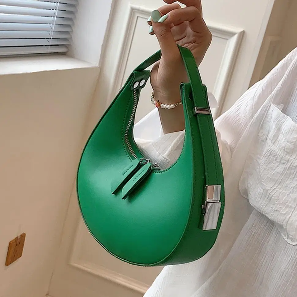 Женская маленькая сумка через плечо летняя дизайнерская однотонная мессенджер