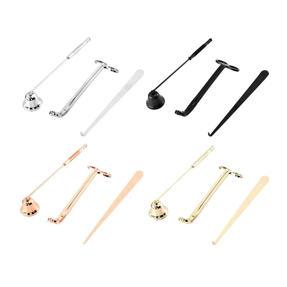 4 шт./компл. лампы в форме свечи снаффер триммер крюк лоток ковш свечные ножницы