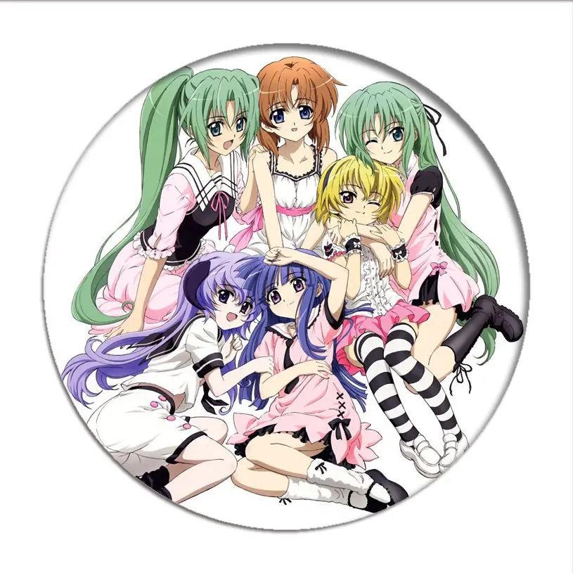 Брошь Higurashi no Naku Koro ni Значки для косплея Shion Sonozaki значок Рика фурудэ коллекционные