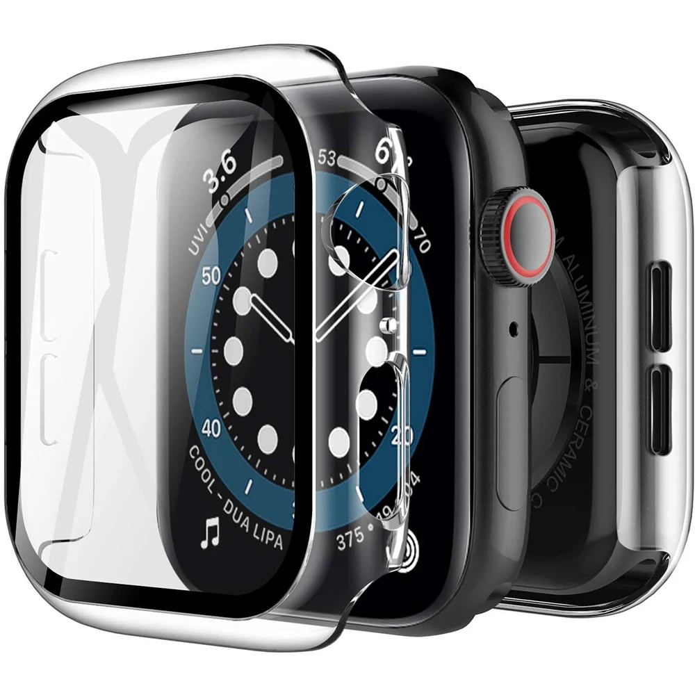 Защитный чехол для Apple Watch Series 6 5 4 3 2 SE iWatch 38 мм 40 42 44 | Наручные часы
