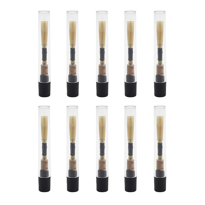10 шт Oboe Reeds черные высококачественные ручной работы пробковые средние мягкие