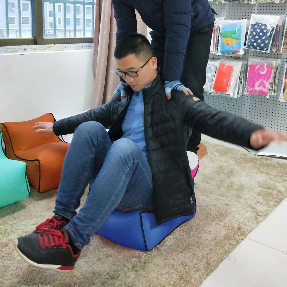 

Lazy Bag Pocket Chair Waterproof Beach Inflatable Sofa Outdoor Camping Sleeping Folding Fast Air Travel Portable