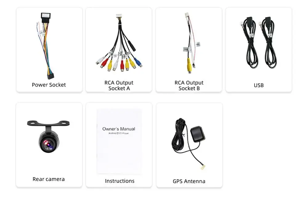 

Eunavi 2Din 10.1 inch Universal Android 9 Car Radio DVD Stereo GPS Navigation 2 din Headunit multimedia 1024*600 TDA7851 RDS