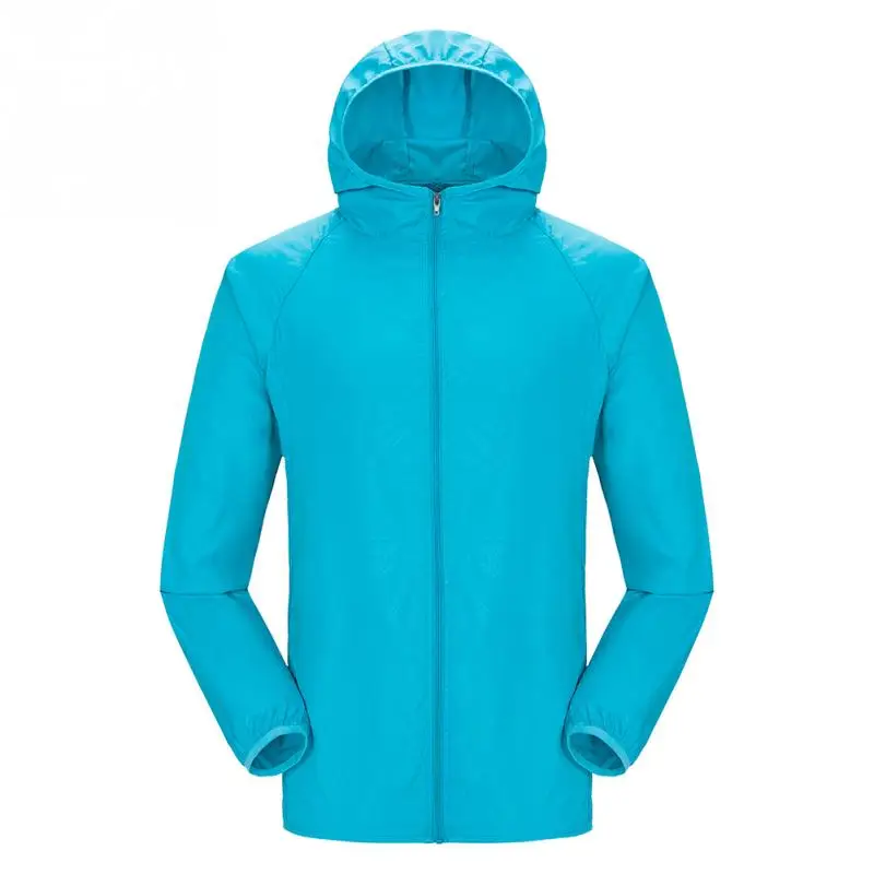 

Men Women Quick Dry Hiking Jackets 2021 New Waterproof Sun-Protective Outdoor Sports Coats Skin Male Female Windbreaker Fashion