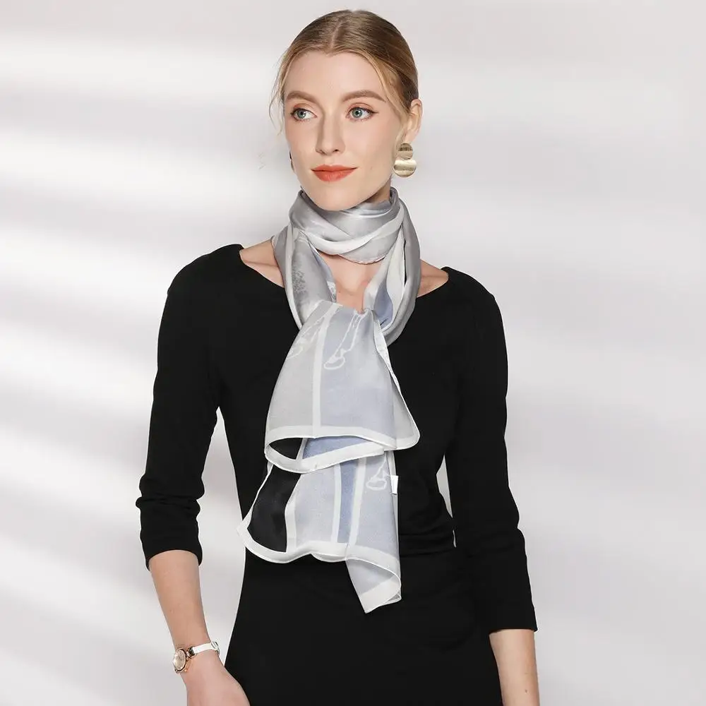 

Hijab Women Chiffon Silk Scarves Brand Luxury New Sunscreen Scarf Beach Towel Gradients Wholesale Large Size Face Shield Bandana