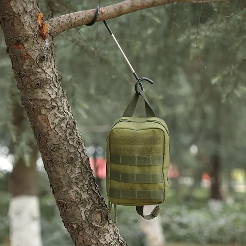 

S-shaped Camping Bag Hooks Outdoor Light Hook Lantern Lamp Hanger Tent Pole Post Holder Multifunctional Camping Equipment