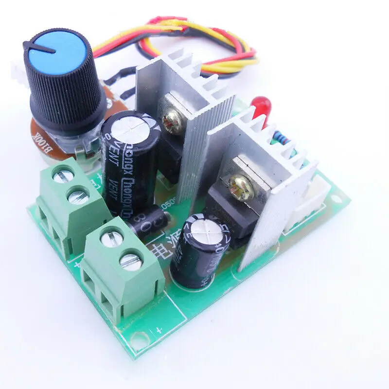 DC10V-40V управления скоростью двигателя ШИМ переключатель регулятора скорости