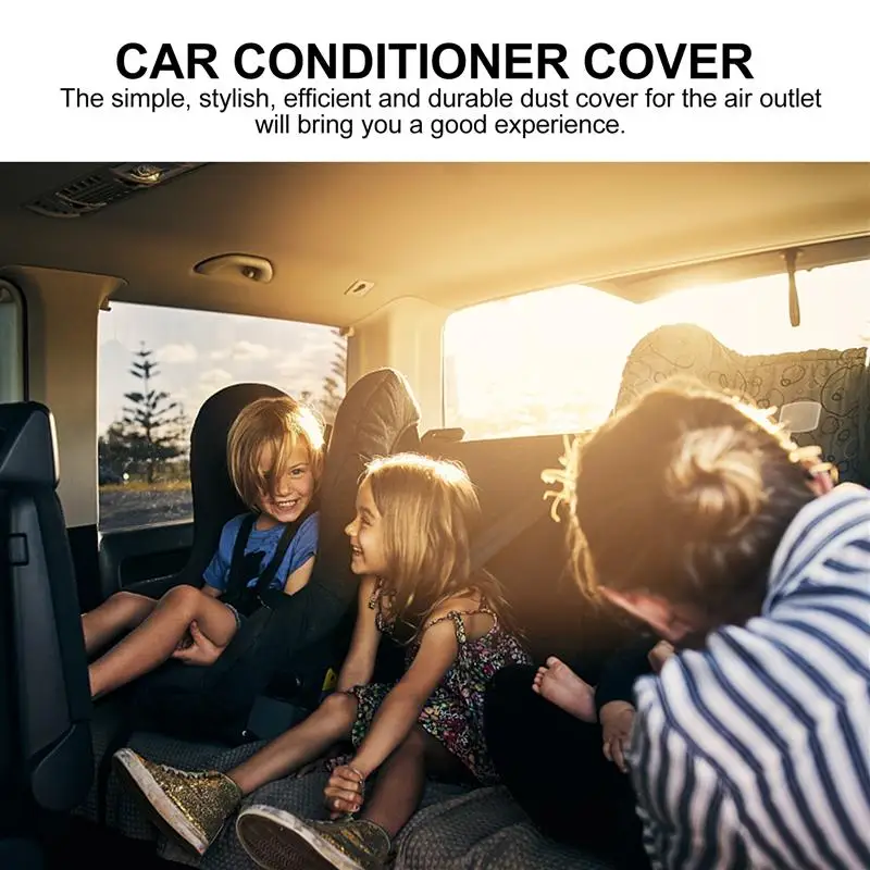 

1 Pair Car Air Outlet Cover Dust-proof Cover Compatible for Cadillac CT4