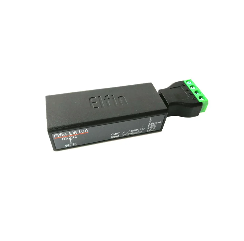 Серийный Порты и разъёмы RS232 Wi Fi устройство ServerMmodule Elfin EW10A Поддержка TCP/IP Telnet