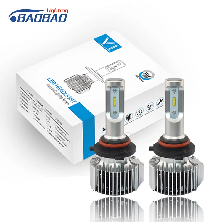 

Лучшее качество, Автомобильные светодиодные головной светильник лампы H4 H7 H11 9005 HB3 H13 автомобиля рабочий светильник 6000 К авто светильник s HB4 ...