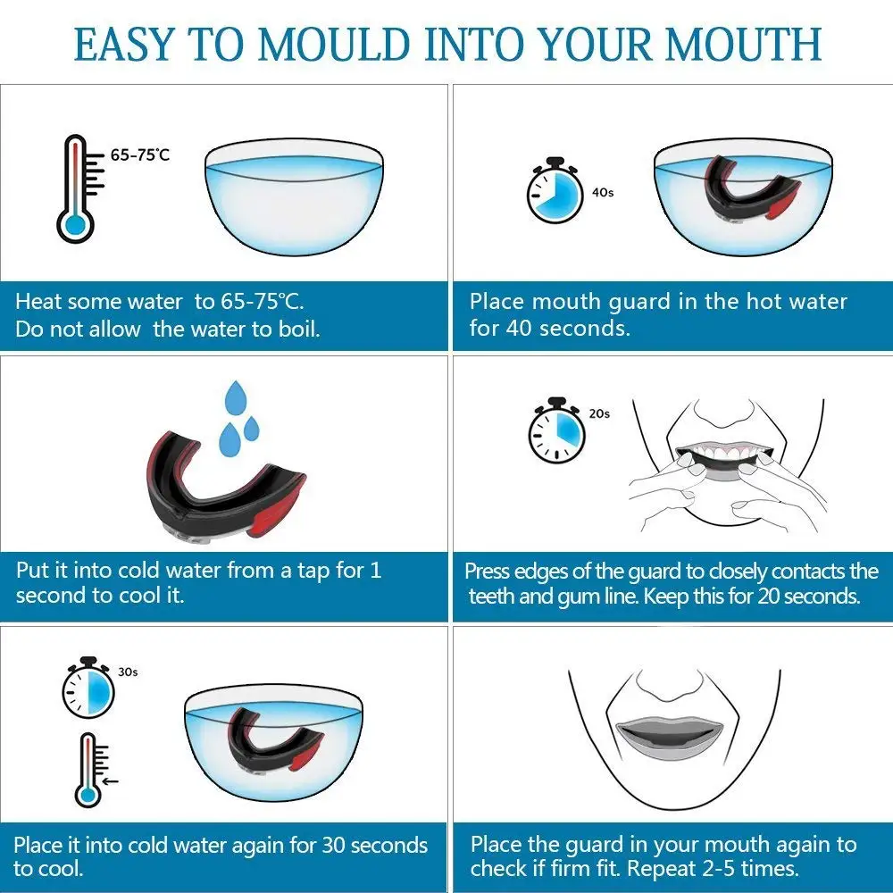 

Adult Mouthguard Taekwondo Muay Thai MMA Teeth Protector Football Basketball Boxing Mouth Safety Mouth Guard Oral Teeth Protect