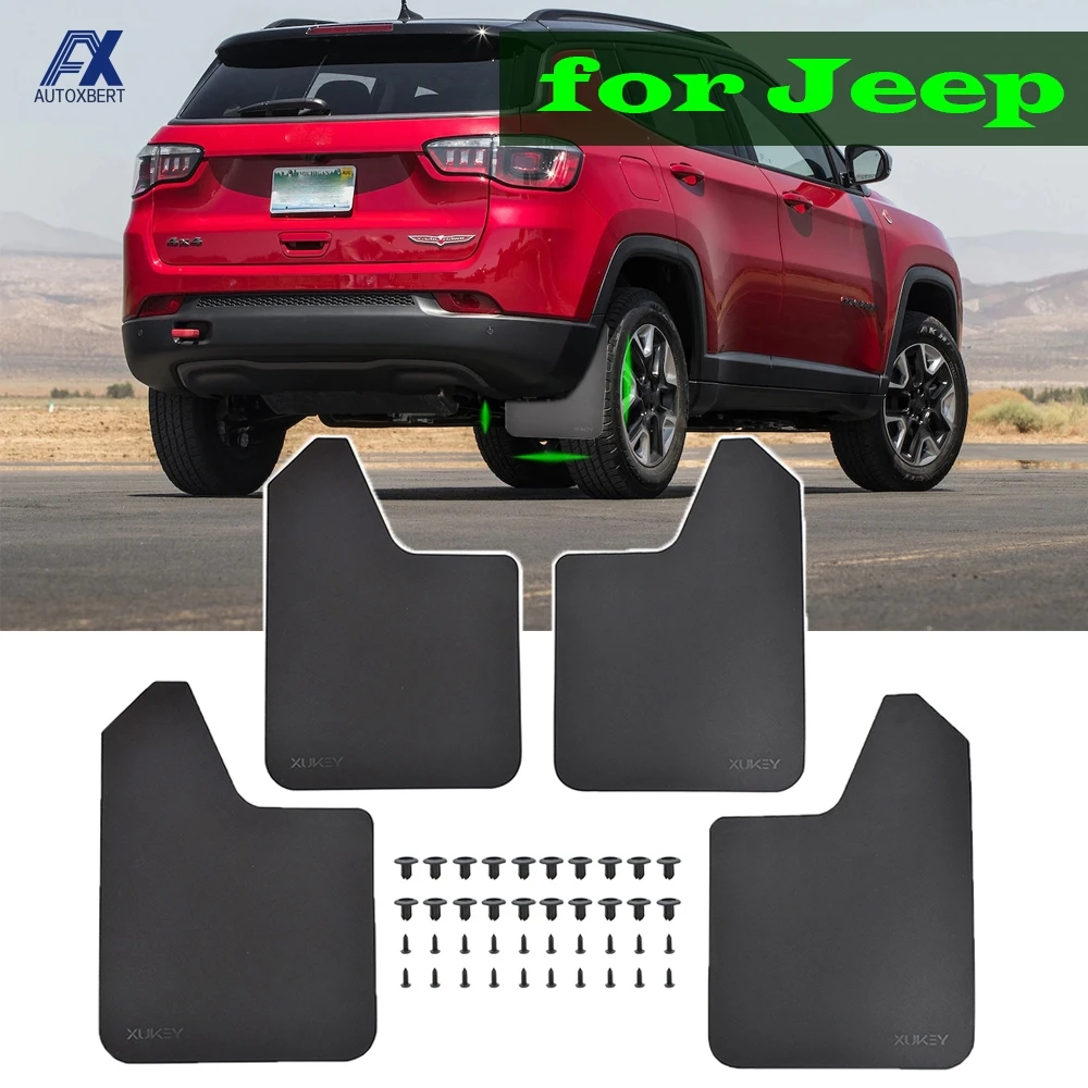 Для Jeep Renegade Wrangler Grand Cherokee Liberty Compass Commander Patriot Gladiator Брызговики|Грязезащита| |