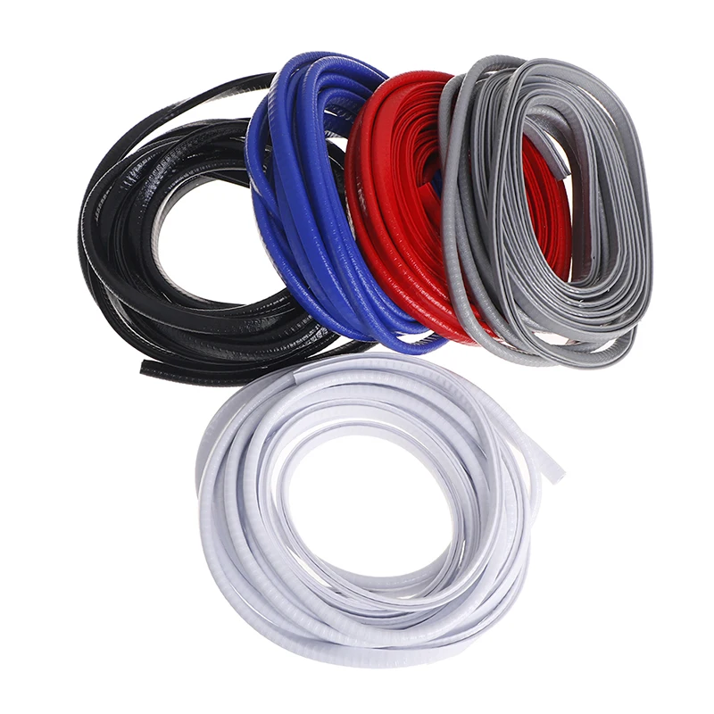 

5 м/10 м встроенный Stalen автомобильное кольцо анти-столкновения полосы Стикеры Авто Deur край царапина протектор бампер Защита герметик St