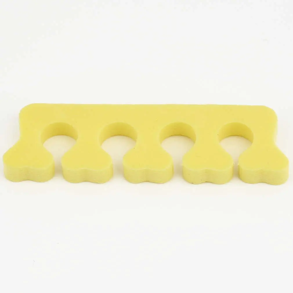 1 пара пенопластовый разделитель для пальцев ногтей Уход за ногами браслет