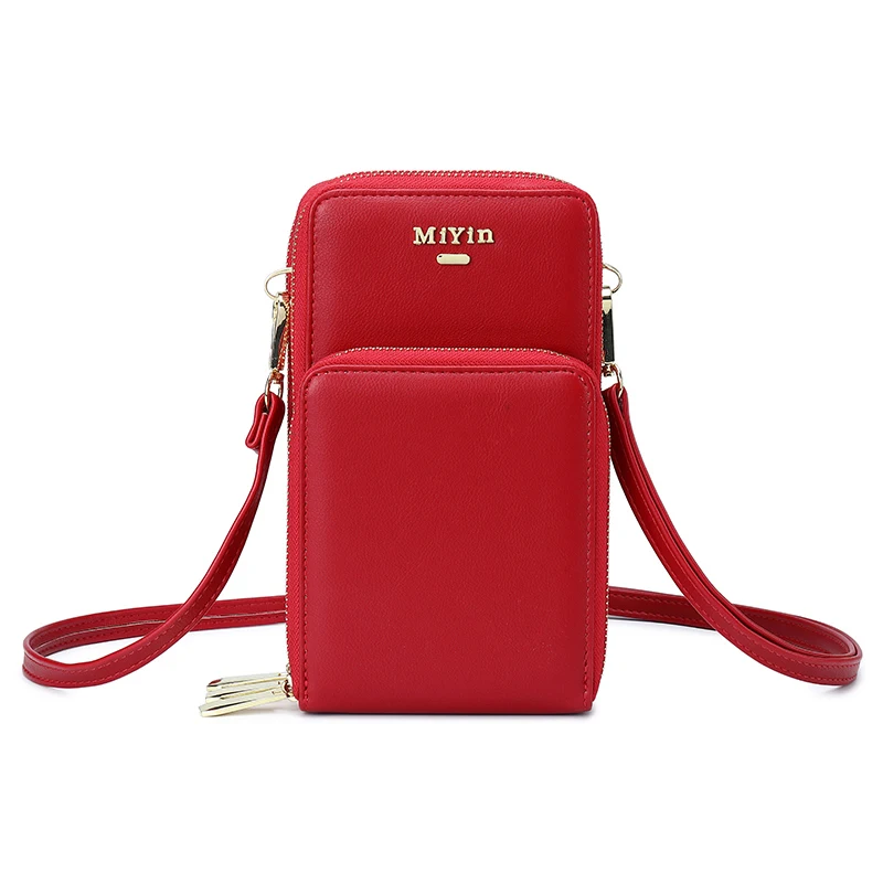 Новинка 2020 женский маленький кошелек через плечо для мобильного телефона мини