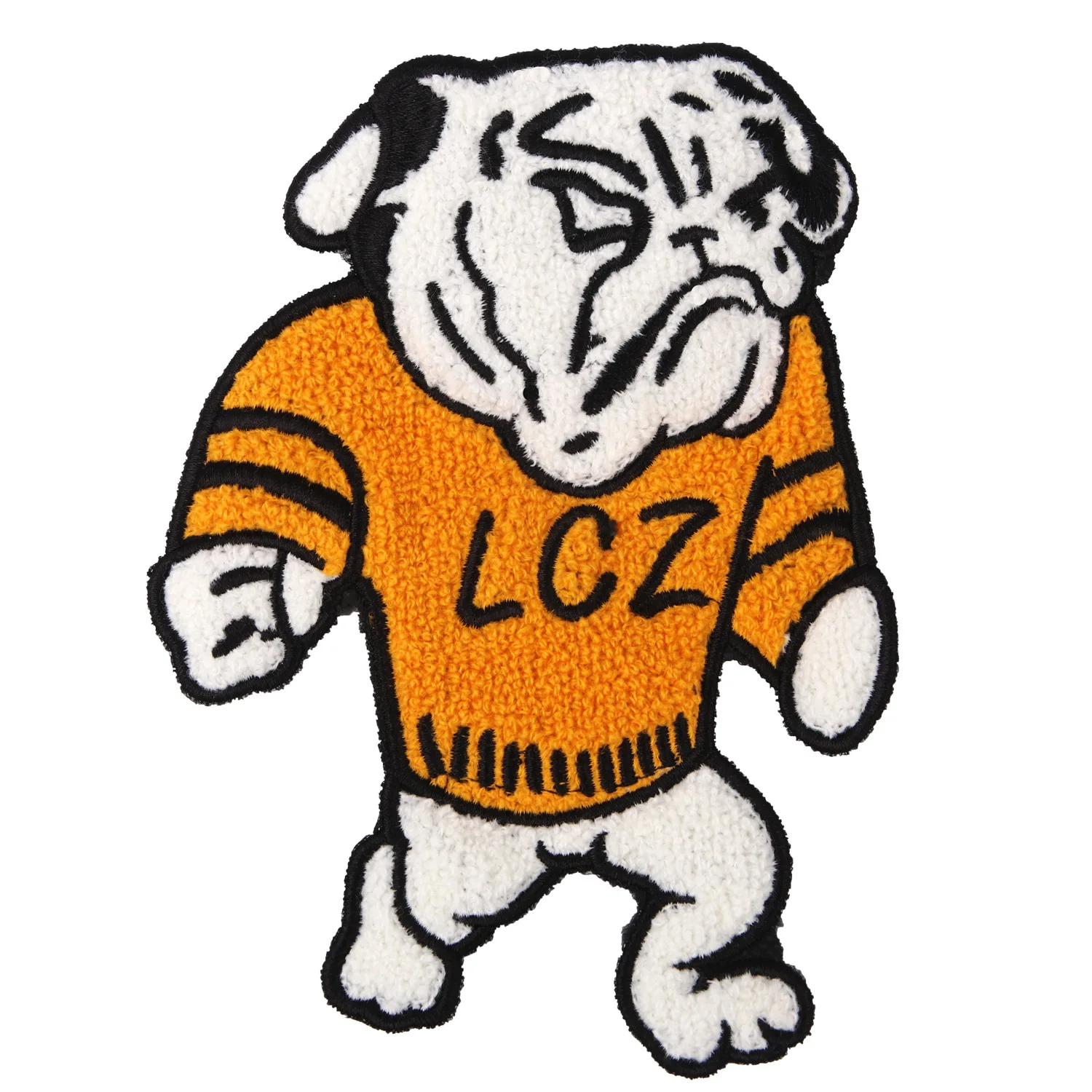 Нашивки GUGUTREE для вышивки больших собак нашивки с животными значки аппликация