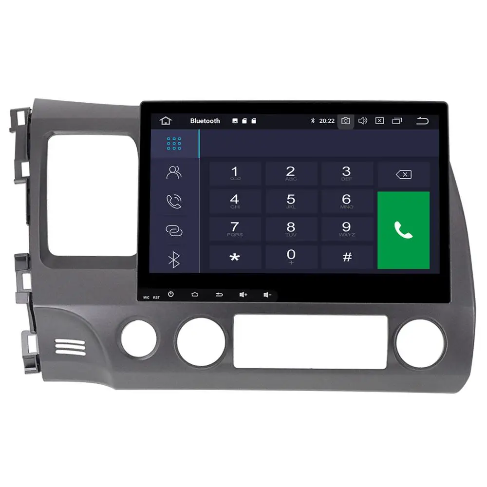 Автомобильная навигация Aotsr Android 8. 1 4 Гб + 64 ГБ DVD-плеер для Honda Civic 10 0-2006