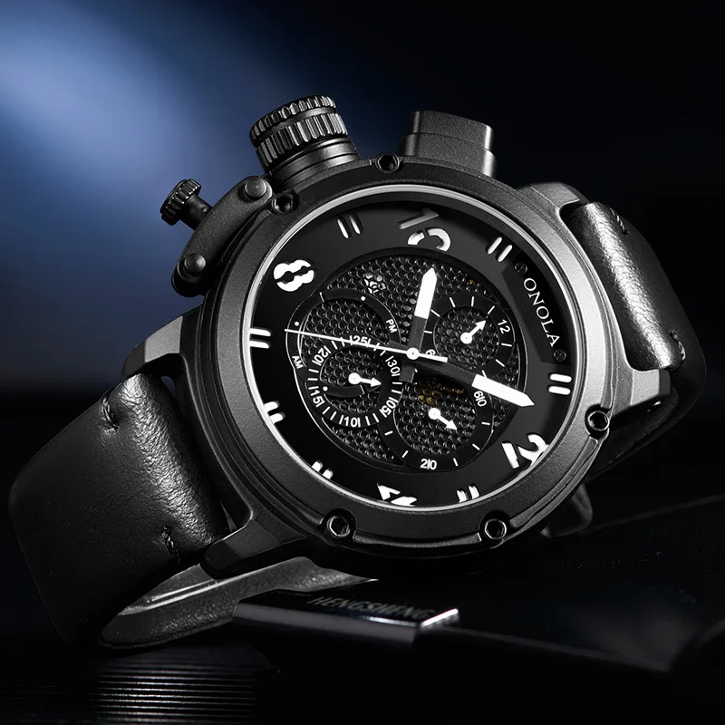 Мужские часы автоматические механические мужские светящиеся наручные из