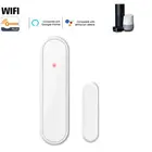 Новинка 2021, умный датчик дверей и окон Z-WAVE, сигнализация для дверей и окон, Zwave, датчик дверей, умный дом, вилка стандарта США