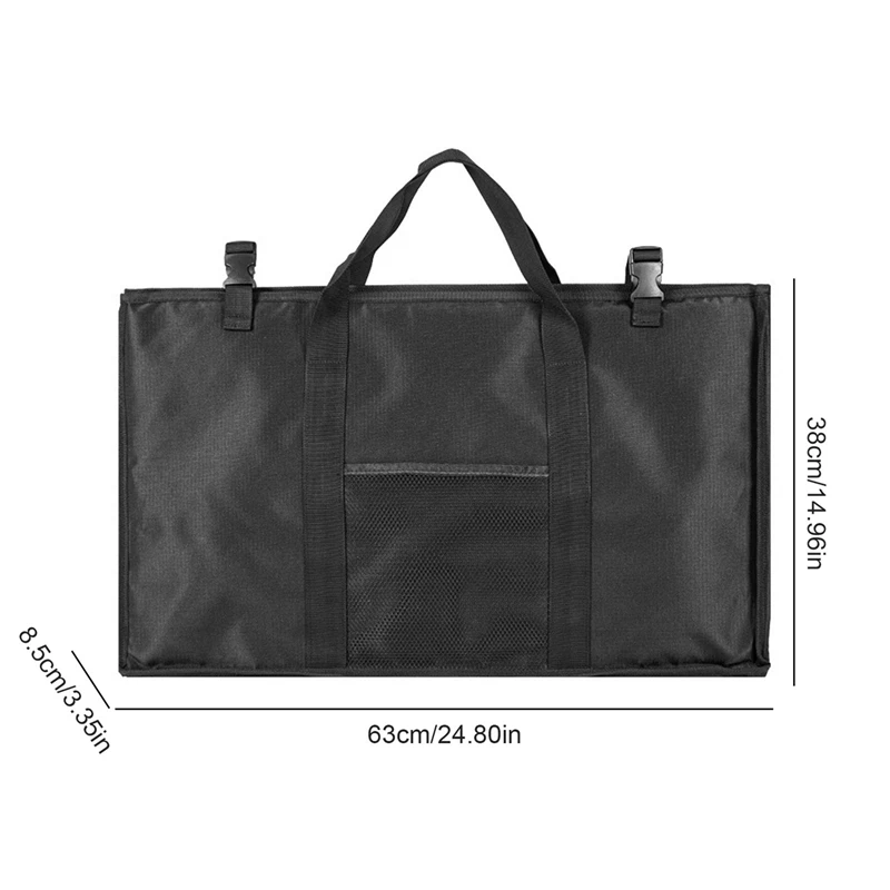 

Outdoor Storage Bag Foldable Table Organizer Waterproof for Camping Hiking Iron Table Foldable Table