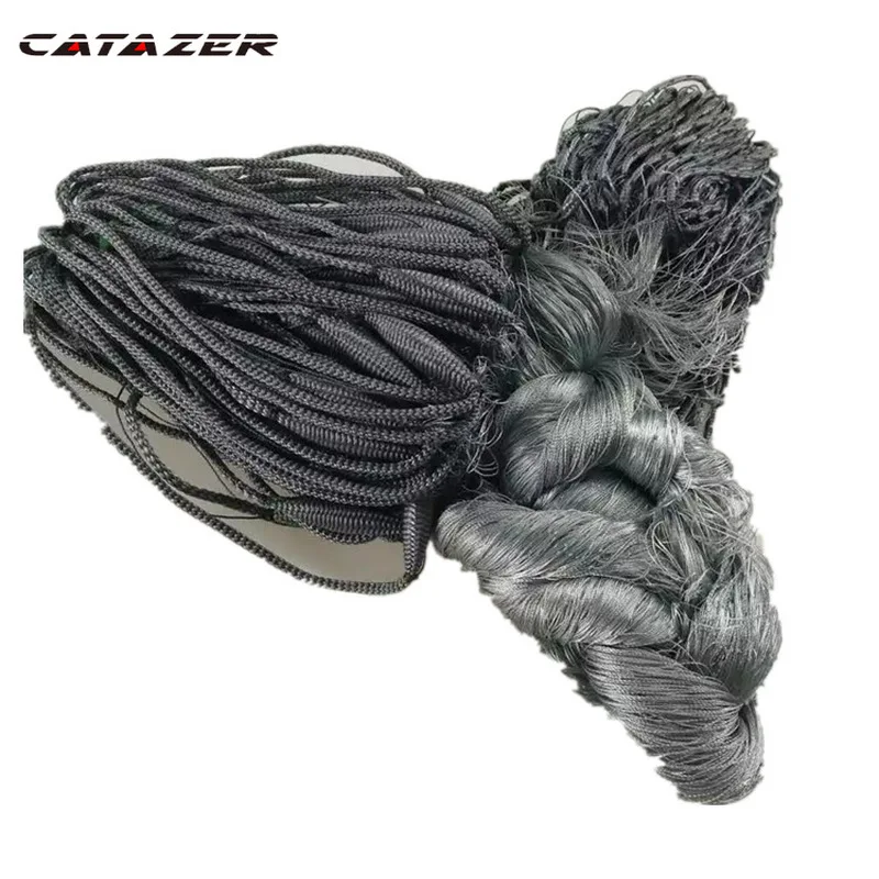 Финляндия Стиль рыбалка рыболовная сеть 3 слоя нейлоновая сетка ловушка 1 5 *