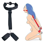 Экзотические аксессуары для БДСМ наручники приспособления для бондажа приспособление для взрослых