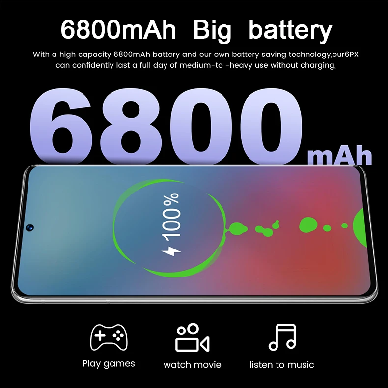 

S21 Ultra Smartphone Andriod 10 Dual SIM Fingerprint ID Mobile Phone Global Version 12+512GB 6.8 Inch Full Screen Mobile Phone