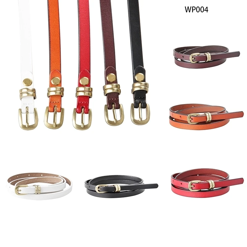 Fashion Buckle Designer Belt for Women Vintage Cow Genuine Leather Belts Brand Women Casual Luxury Female Alloy Pin Buckle Belts
