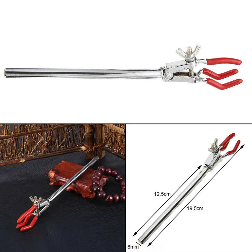 Регулировка маленькую трубку зажим держатель три зубья Удлинительный фляга Клип