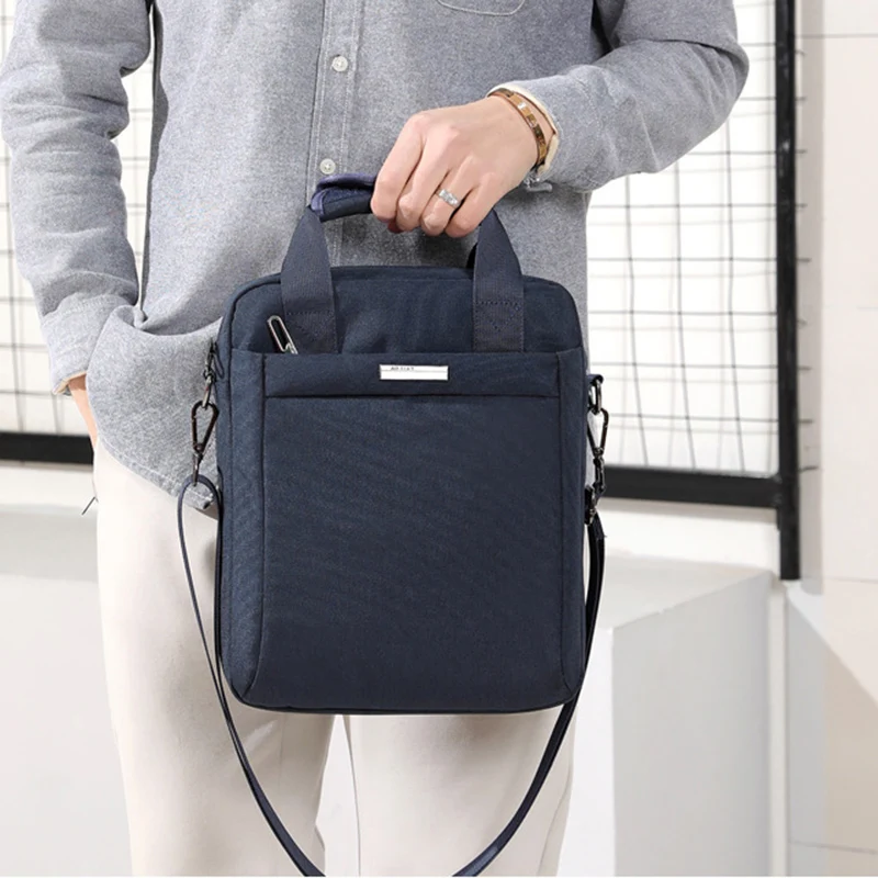 Мужская сумка через плечо из ткани Оксфорд водонепроницаемая для Ipad X56C |