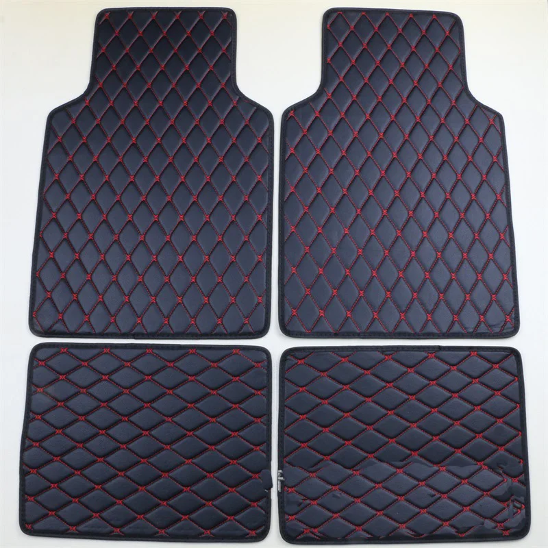 Кожаный Автомобильный напольный коврик для MINI Cooper R50 R52 R53 R56 R57 R58 F55 F56 F57 Countryman R60 F60