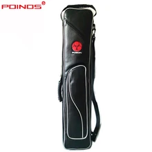 POINOS 소프트 당구 큐 케이스 가방, 3 버트 5 샤프트 당구 액세서리