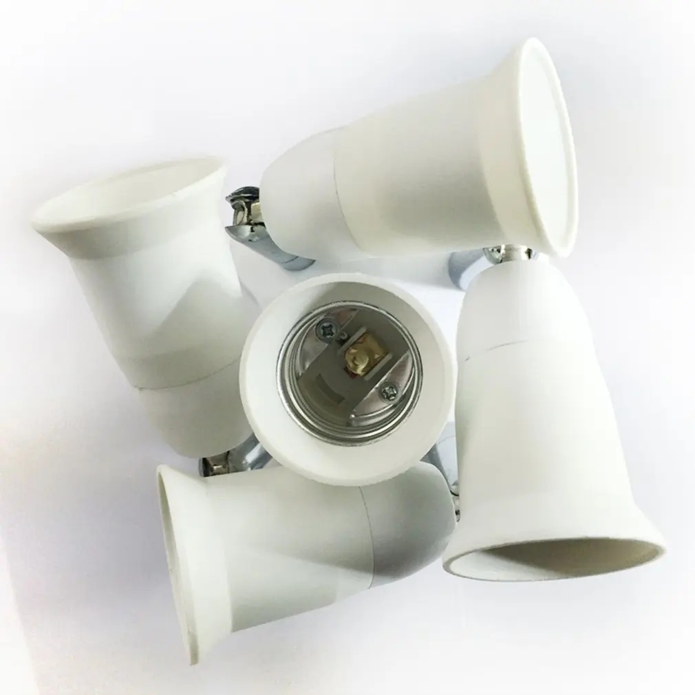 

Lamp Holder Bulb Socket Adapter E27/E40 Splitter Lamp Base Converter Light Holder Universal Conversion Lamp Holder