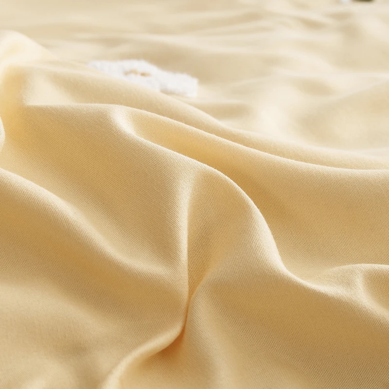 YAXINLAN постельное белье комплект хлопок однотонное цветы евро Ручная вышивка