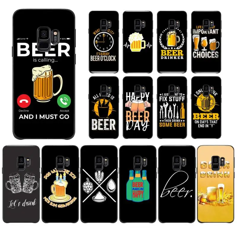 

World Beers Alcohol Summer Bubble Phone Case For Samsung Galaxy J7 PRIME J2Pro2018 J4 Plus J5 PRIME J6 J7 Duo Neo J737 J8