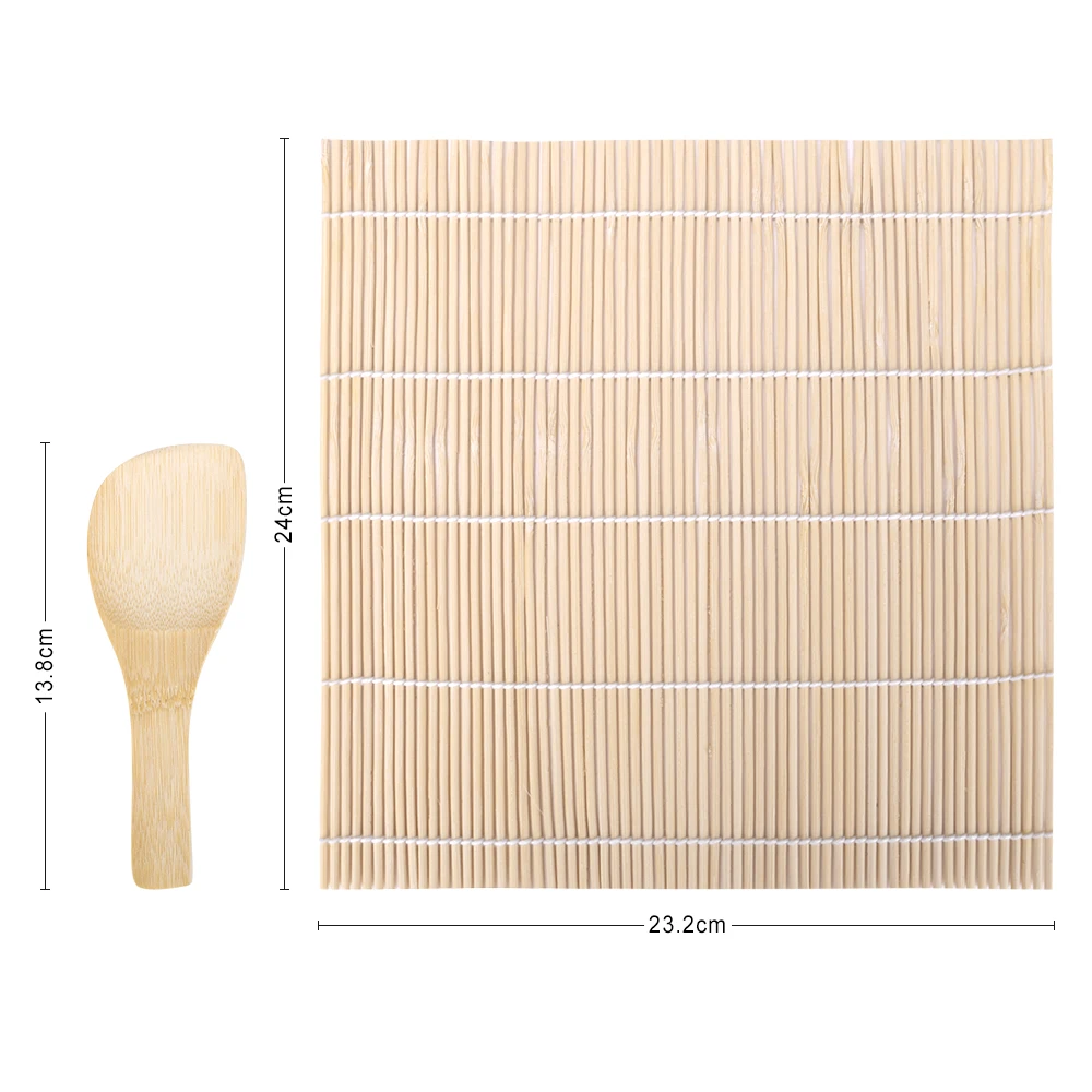 Бамбуковый Коврик для суши набор приготовления пищевых роликов своими руками