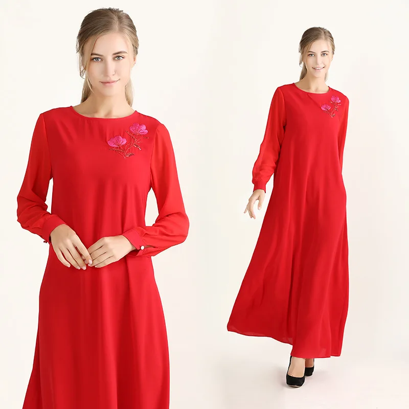 

2021 г., Лидер продаж, платья Среднего Востока в Дубае, арабские мусульманские женские платья на весну и лето, модные элегантные свободные длин...