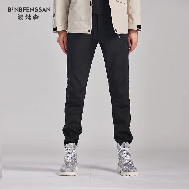 2019 новый стиль мужские походные брюки Зимние флисовые туристические