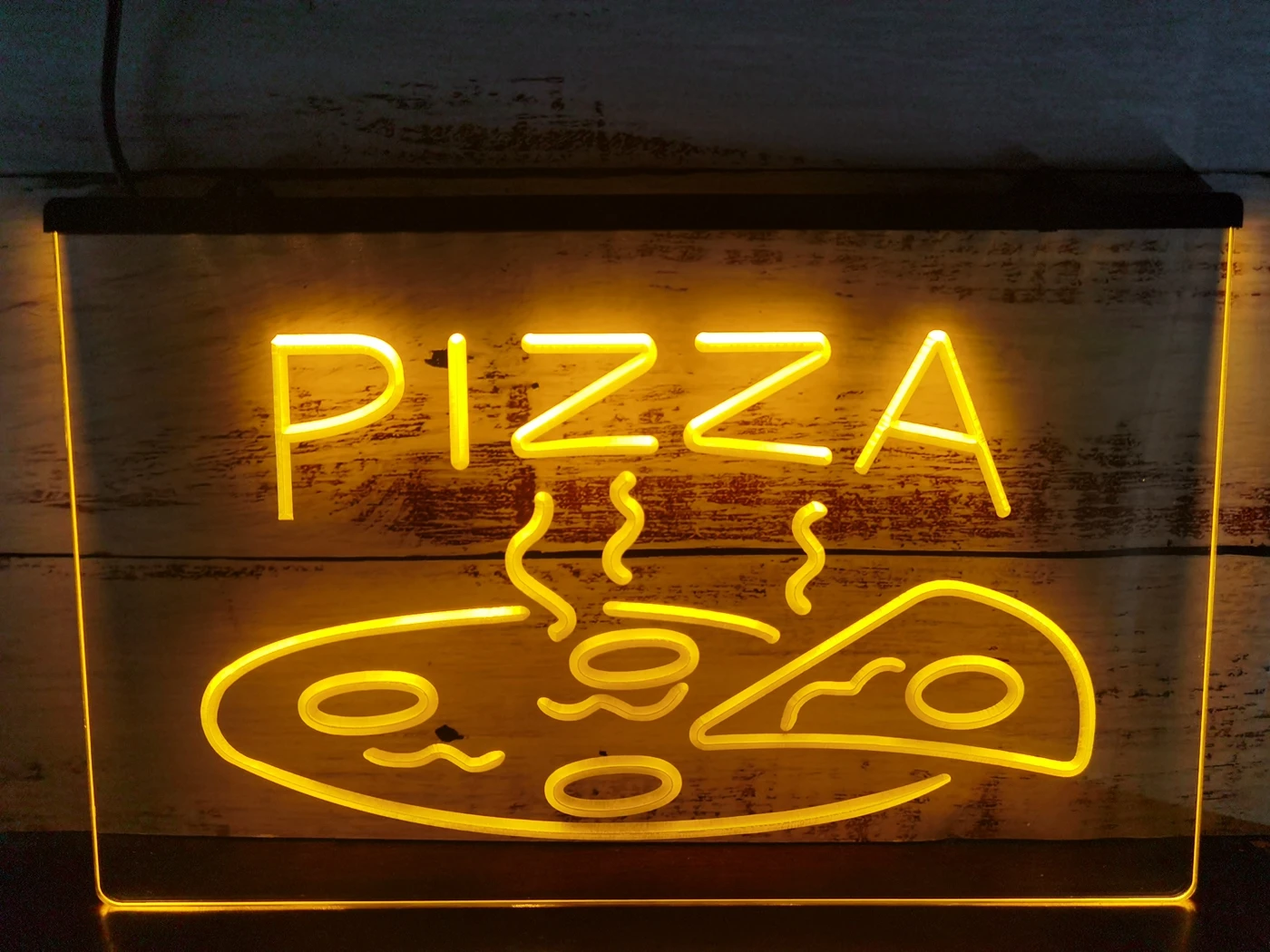 Открытый горячий Пицца Кафе Ресторан светодиодная неоновая светосветильник