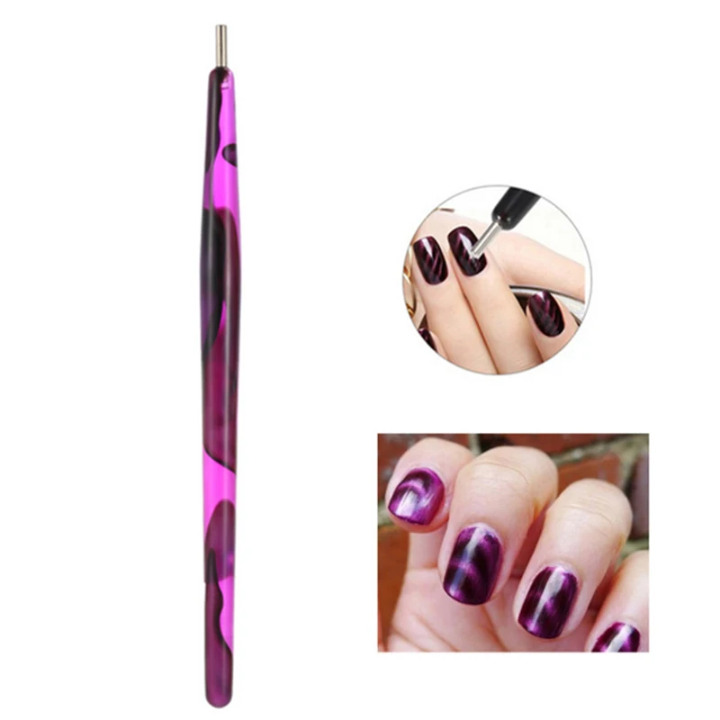 Nail Art раскрашивающая Ручка Кисть Акриловая Сделай Сам Волшебные 3D наконечники УФ