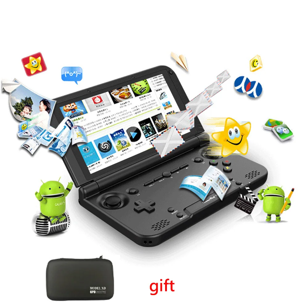 GPD XD Plus с коробкой Беспроводная Bluetooth портативная видеоигра 32G Android 7,0 4 GB/32 GB 4K для Android tv Box PC Ретро видеоигра